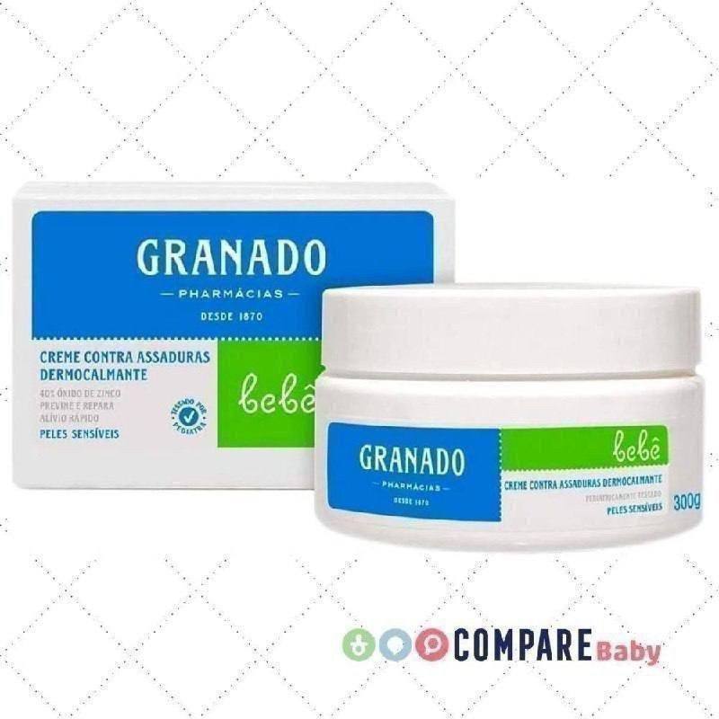 😍 Creme Assaduras Dermocalmante Bebê Pele Sensíveis, Granado, 300g