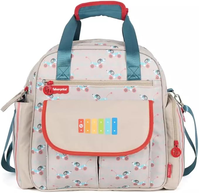 🫧 Bolsa Maternidade com Trocador Fisher Price Luxcel