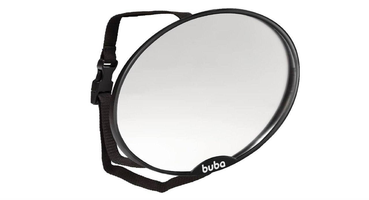 🫧 BUBA Espelho Retrovisor Para Banco Traseiro, Preto