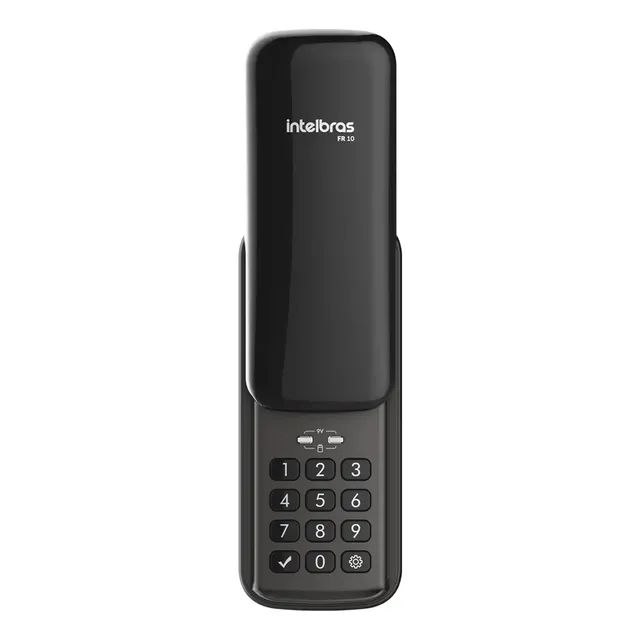 Fechadura Digital de Sobrepor com Senha FR 10 Preto Intelbras