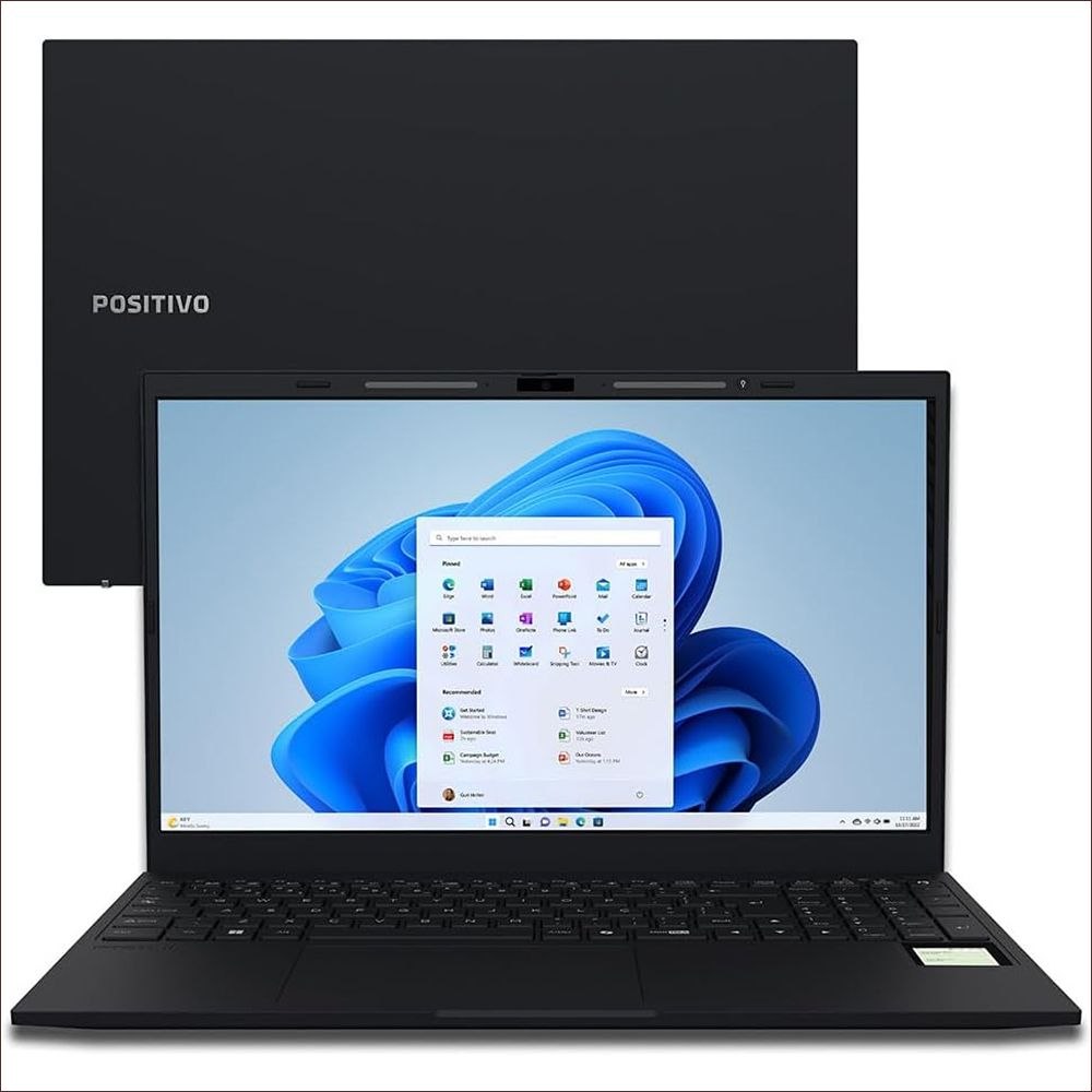 - Notebook Positivo Vision R15m Amd Ryzen 5 16gb 512gb Ssd W11