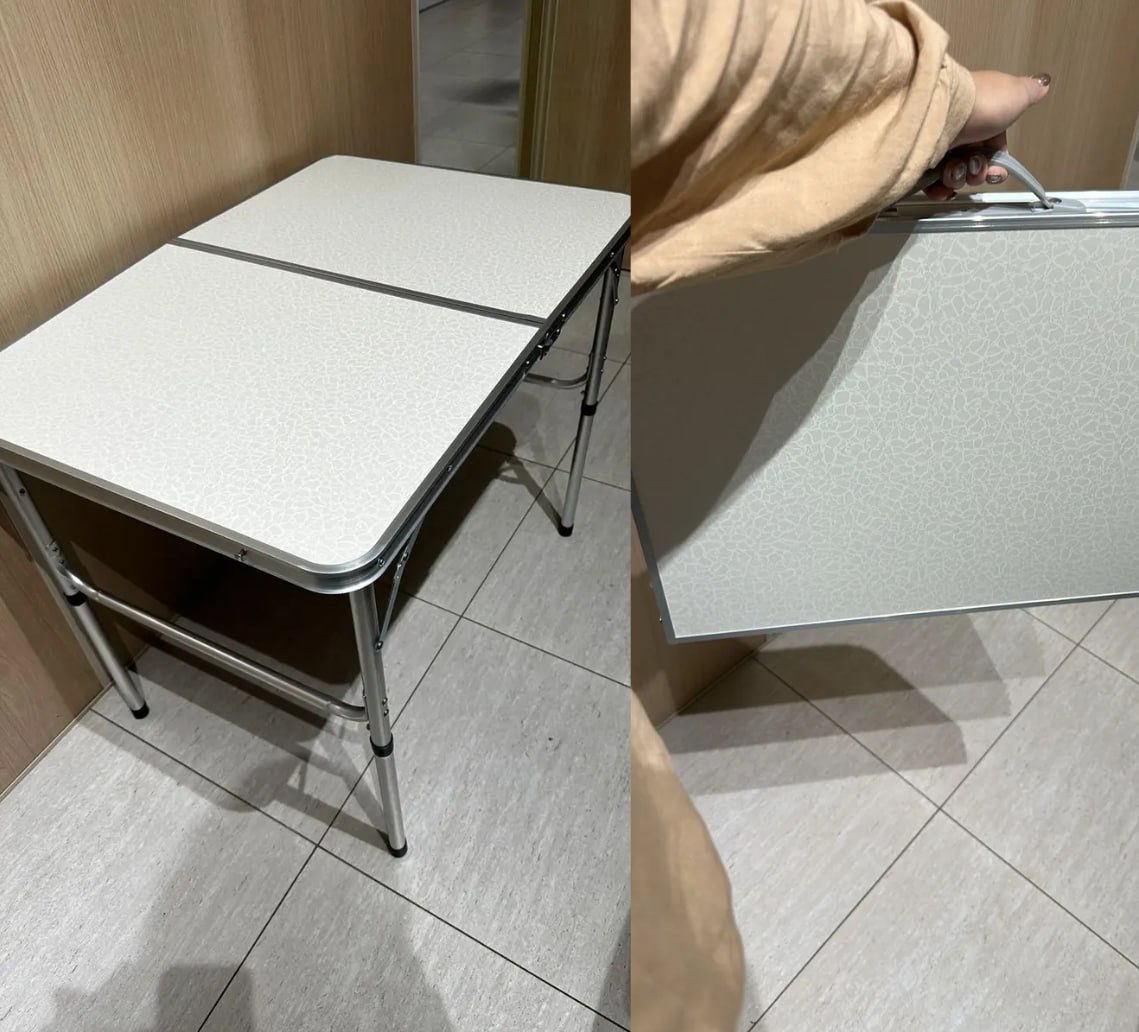 MESA E MALETA? PRONTO PRA QUALQUER CHURRASCO SURPRESA! 🍗