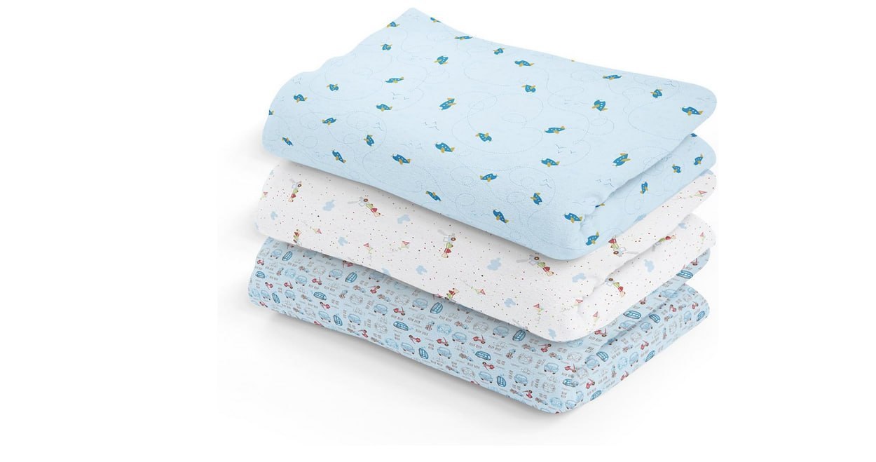 🫧  Papi Textil Cueiro Flanelado Papi Estampado 100Cm X 80Cm Contém 03Un