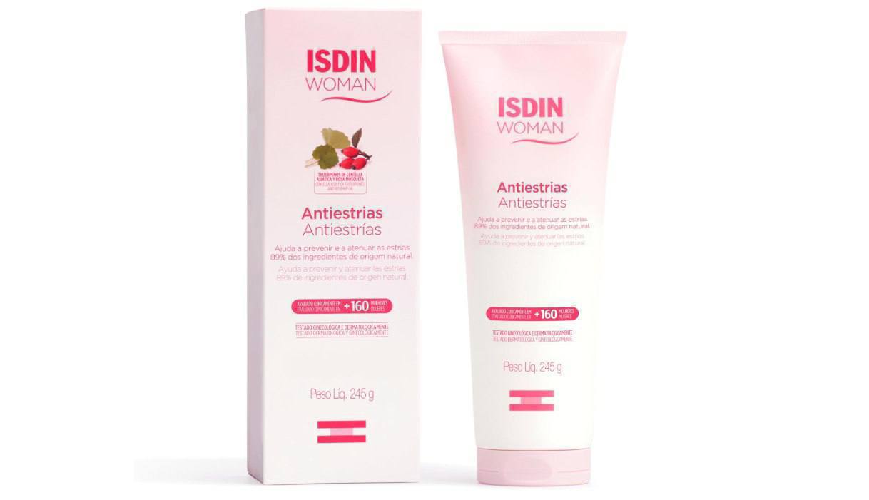 🫧 ISDIN Creme Corporal Woman Antiestrias Apto para Grávidas 245g