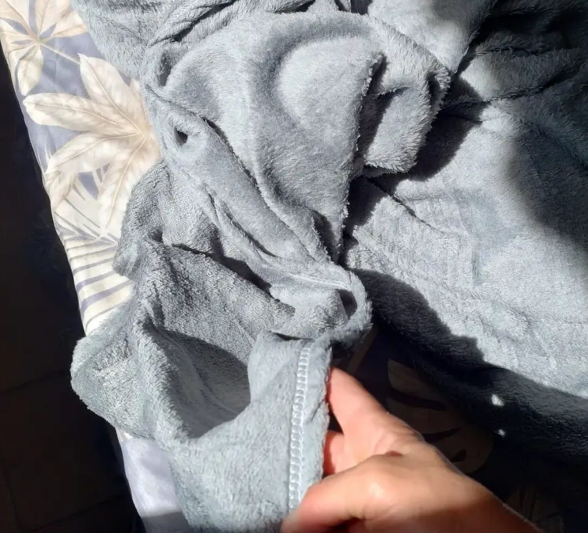 ESSE COBERTOR É TIPO ABRAÇO DE URSO, SÓ QUE MAIS QUENTINHO!