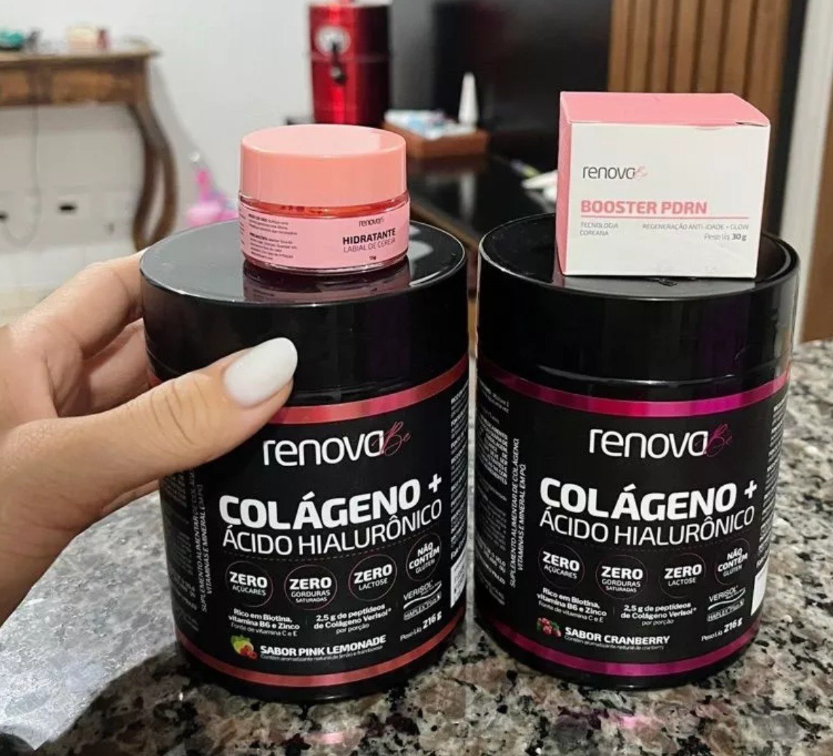 COLÁGENO TÃO FIRME QUE ATÉ O CRUSH FICA SEM AR! 😍