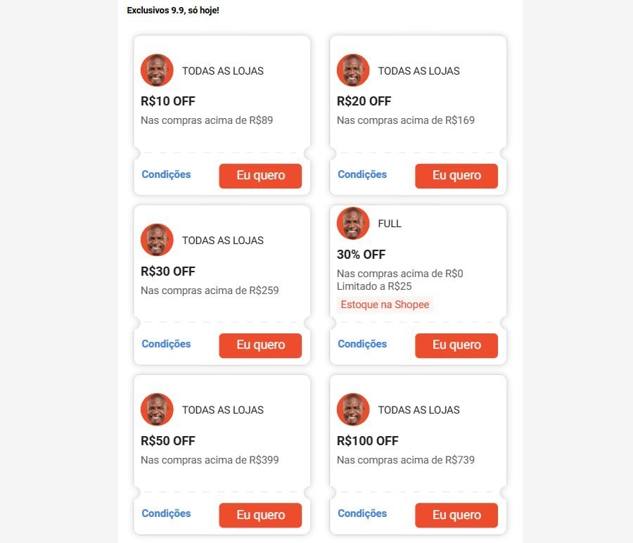 🚨 SHOPEEE LANÇOU A BRABA
