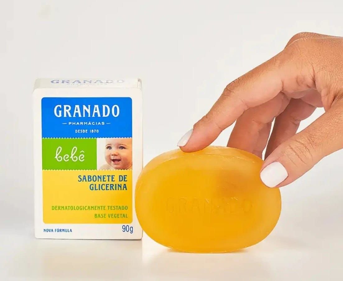 Sabonete Granado Bebê Glicerinado Tradicional 90g