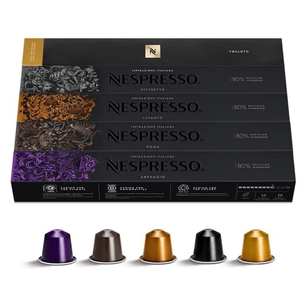 Cápsulas de Café Original Nespresso Variados - 50 Cápsulas