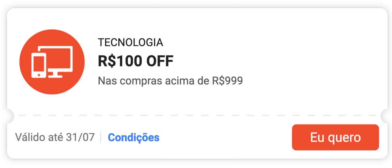 ❤️Cupom shopee Tecnologia ❤️