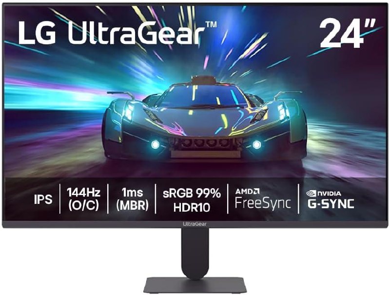 🖥️ Monitor LG UltraGear 24” FHD 144Hz