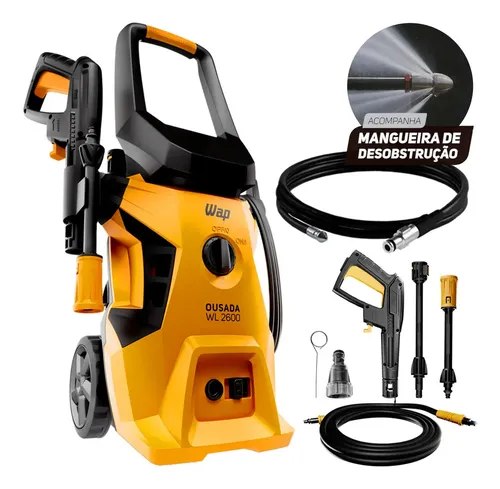 🛍️ Lavadora De Alta Pressão Desobstruidora Wap Ousada Wl 2600 Ultra 1500w De Potência 175