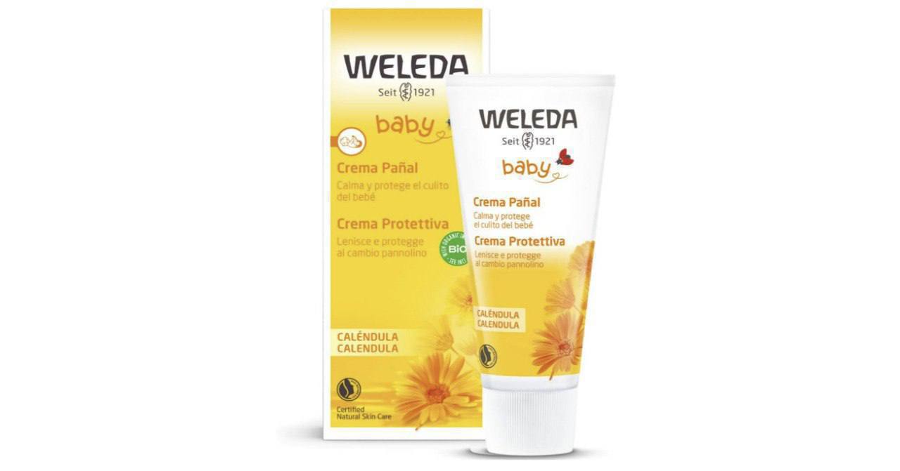 🫧 WELEDA Calêndula Babycreme Troca Fraldas 75 Ml Weleda Branco
