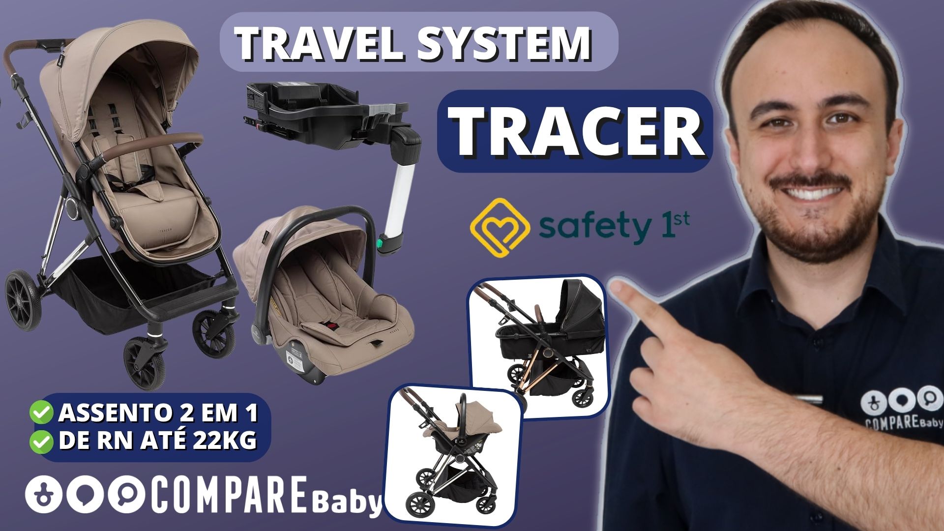 🎬 Vídeo novo no canal: Travel System TRACER Safety 1st