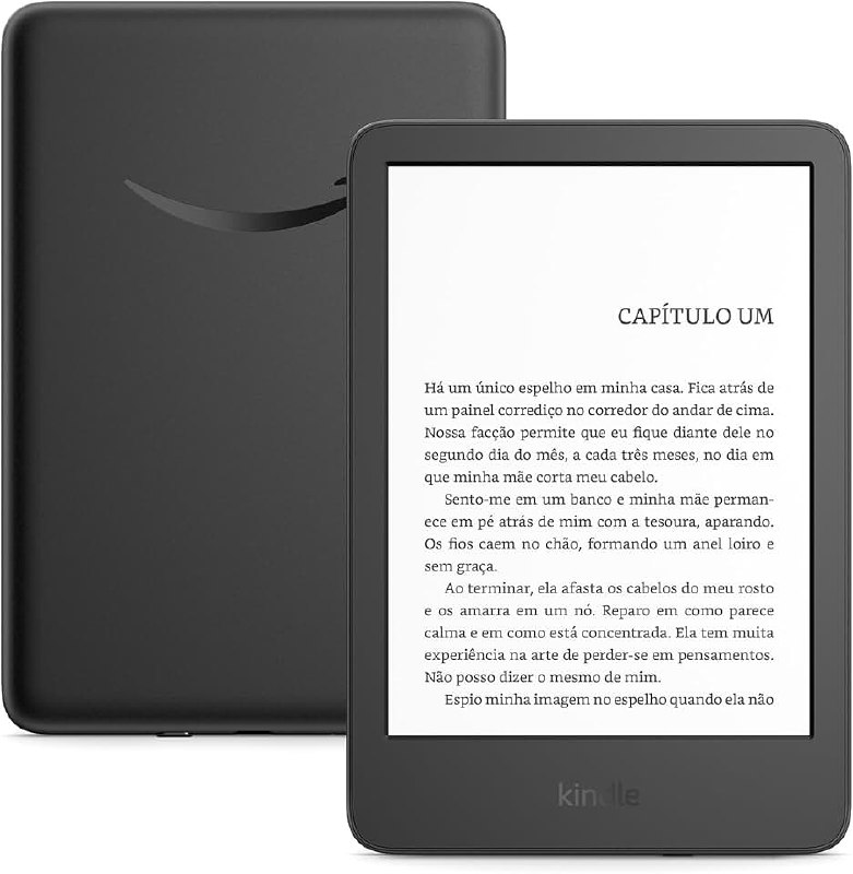 🛍️ Kindle 16 GB (Geração mais recente) - Leve e compacto, com tela antirreflexo, trocas d