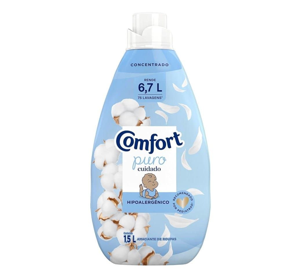 Amaciante Concentrado Comfort Puro Cuidado 1,5L