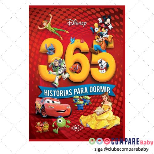 😍 Disney - 365 Histórias para dormir - Luxo - Contos Clássicos - (Capa almofadada) Capa d