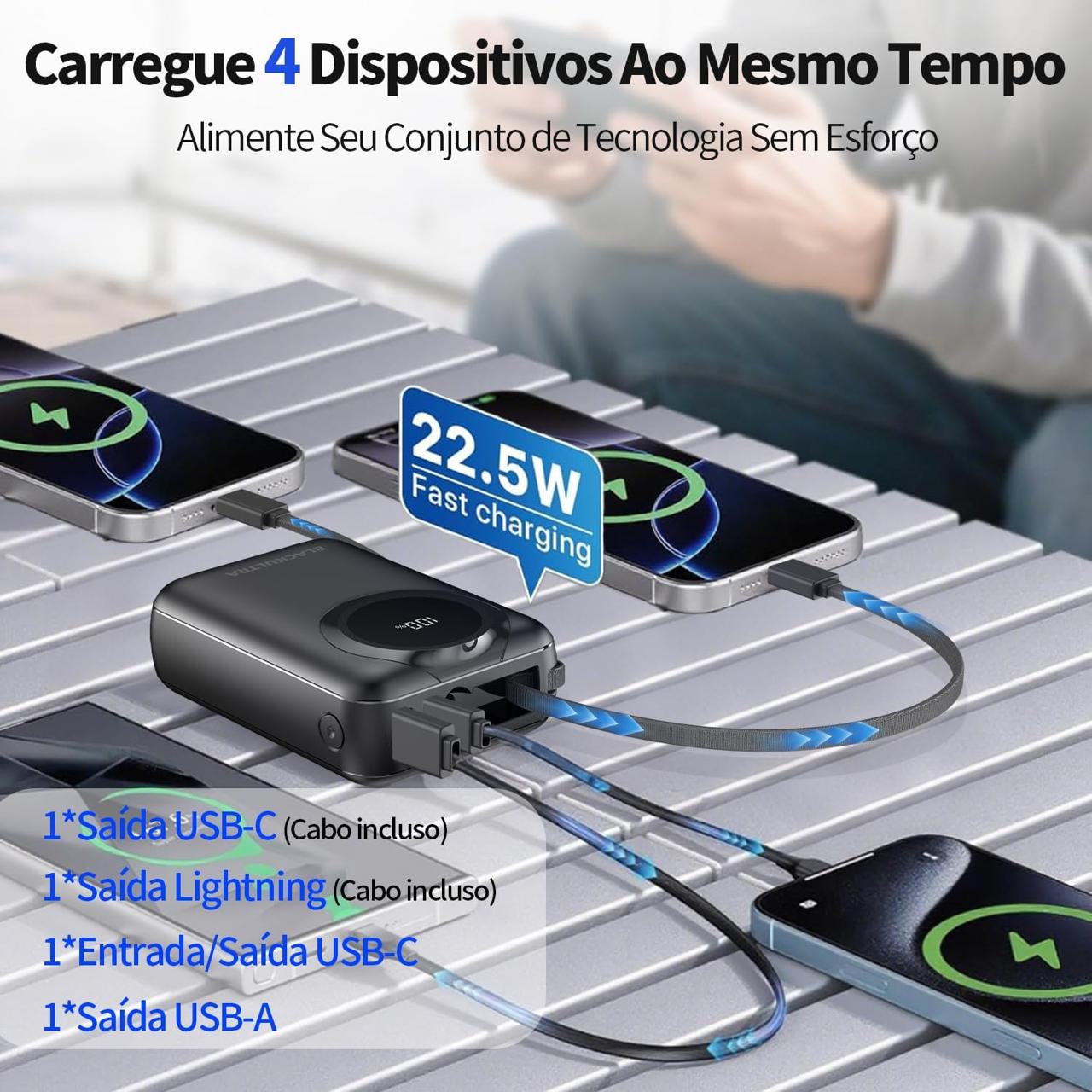 CARGA EXTRA SEM PESAR NA BOLSA