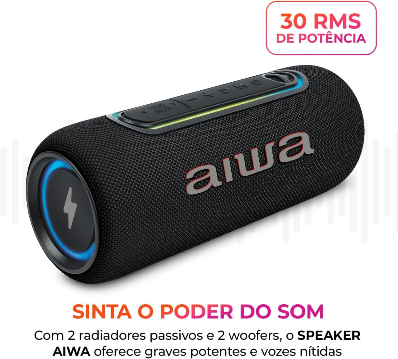 💪 30W DE PURA ENERGIA PORTÁTIL