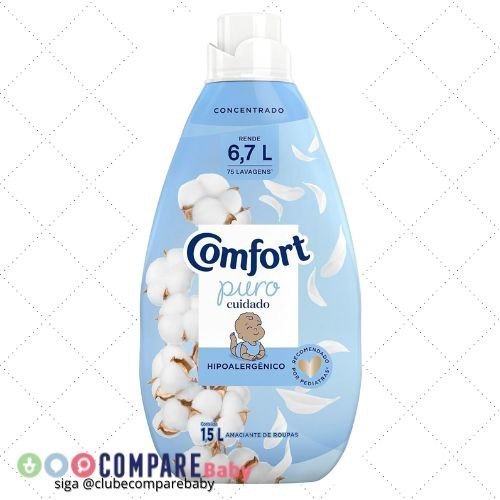 😍 Comfort Amaciante Concentrado Puro Cuidado 1.5L