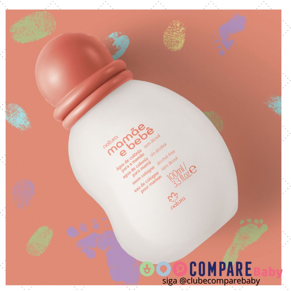 😍 Mamãe e Bebê Água de Colônia para a Mamãe 100 ml