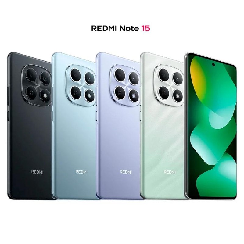 📱 Xiaomi Redmi Note 15 4G 256GB 8GB RAM