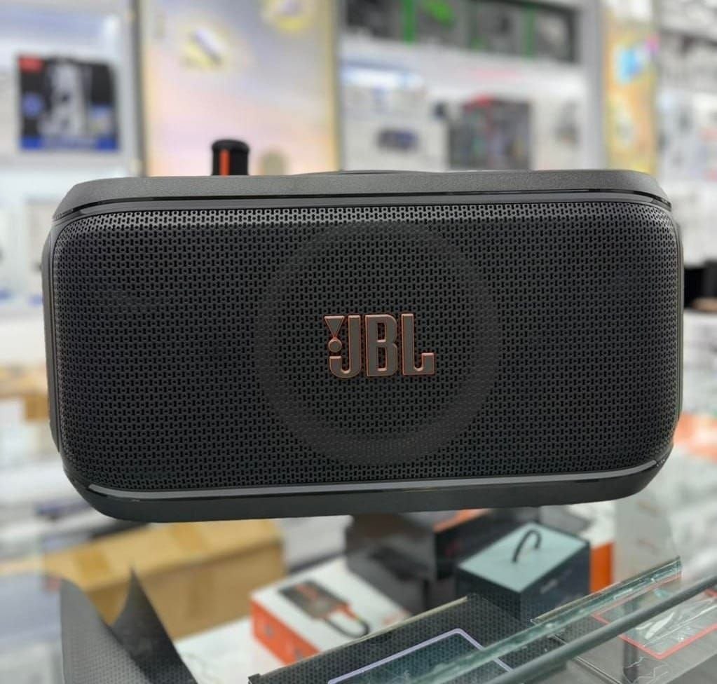 JBL PartyBox On-the-Go 2 - Altifalante portátil Bluetooth para festas com microfone sem fi