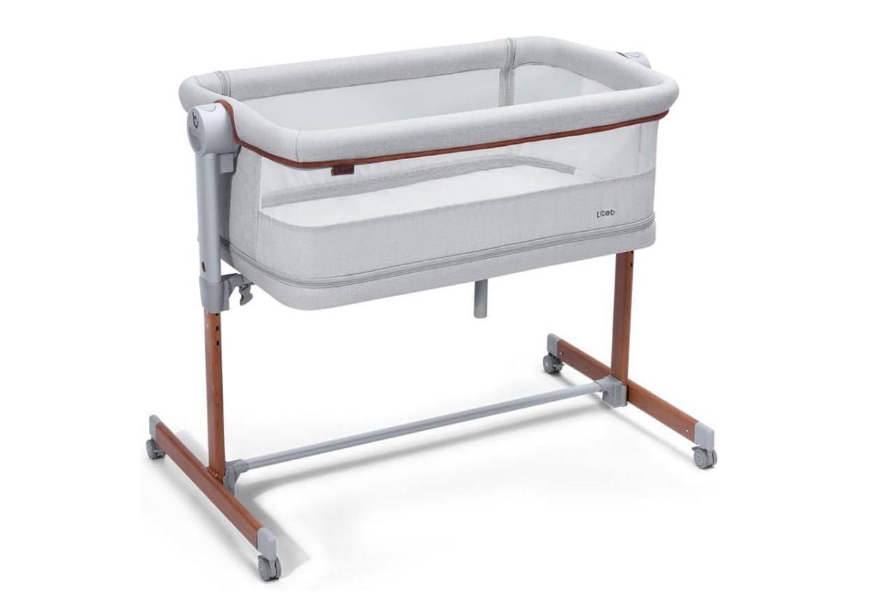🫧 Berço Hypnos 3 em 1 Portátil Co-Sleeping 0–13kg Litet Cinza – BB692