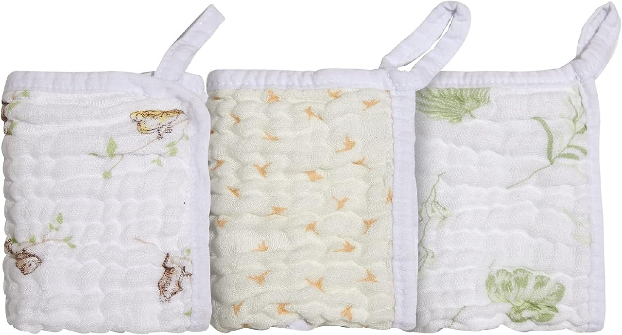 🫧 PAPI DESDE 1974 Paninho De Boca Soft Bamboo Mami C/Prendedor De Chupeta Para Bebê 25Cm