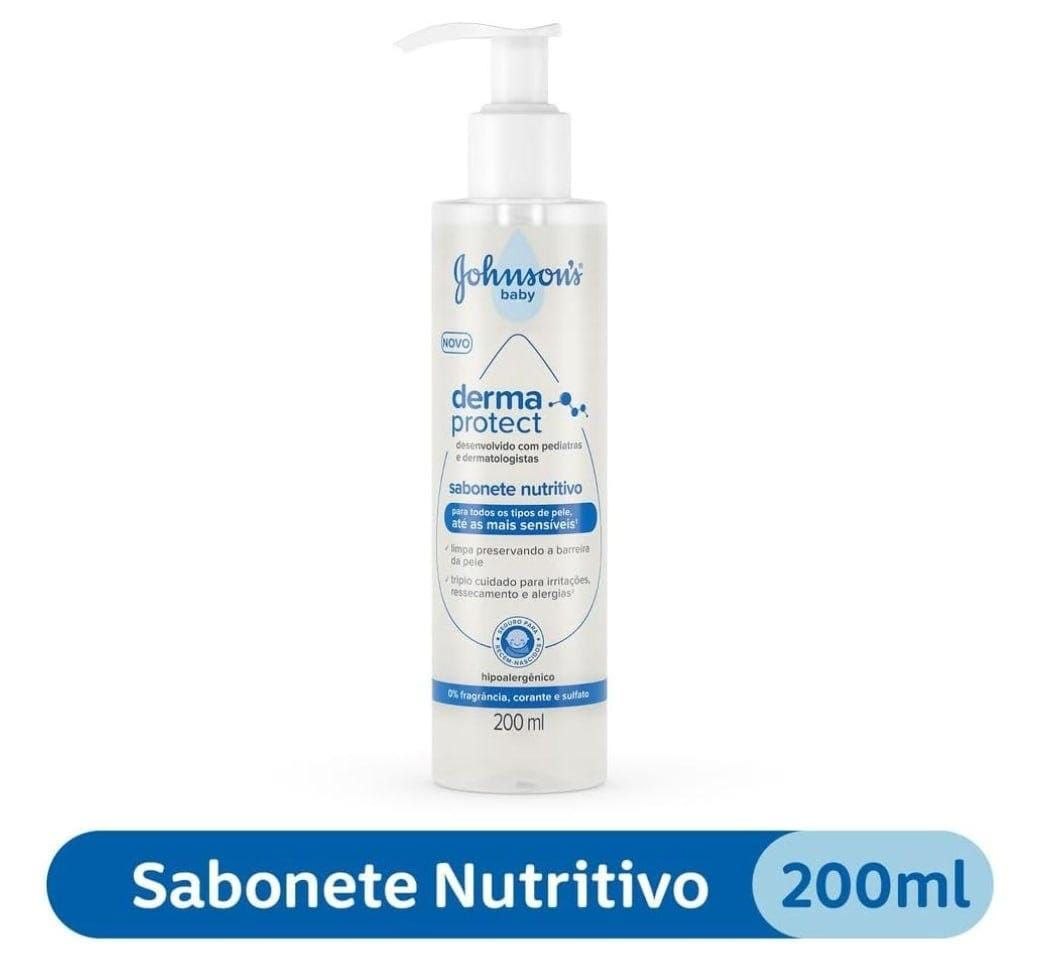 Sabonete Nutritivo Derma Protect JOHNSON'S® Baby 200ml