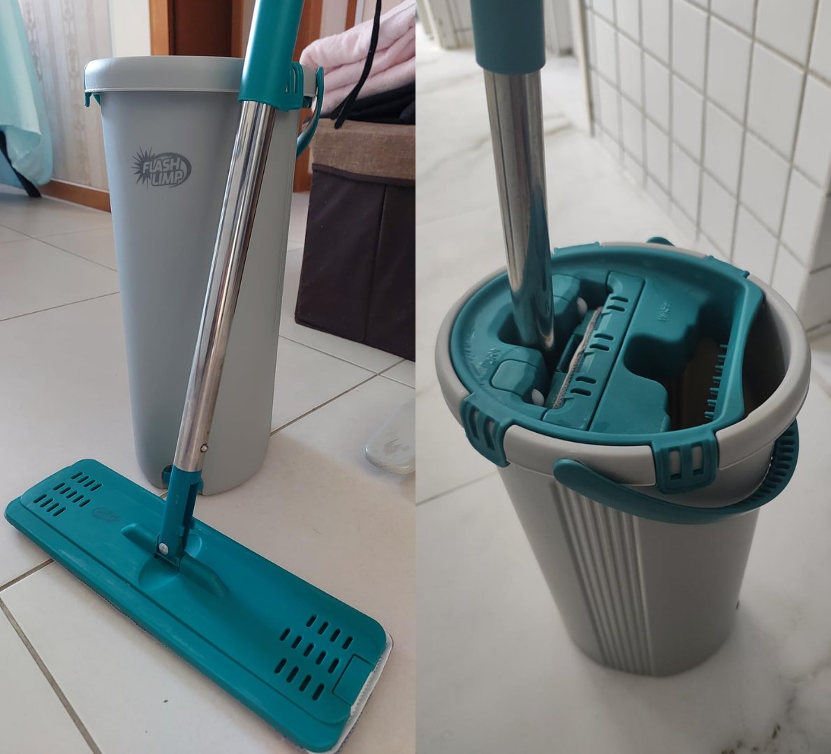 MANO, ESSE É O MOP QUE VAI TE FAZER DANÇAR NO CHÃO LIMPO! 🕺