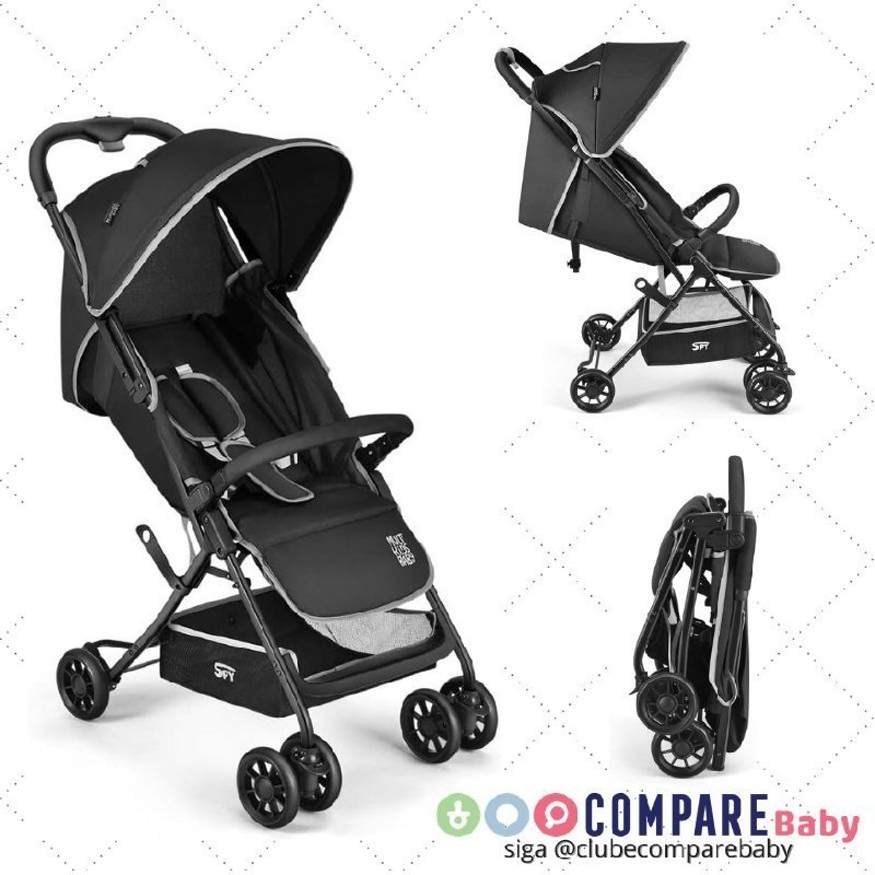 😍 Carrinho Compacto Spy 0-15 kgs Super Particidade e Conforto - Multikids Baby - BB424