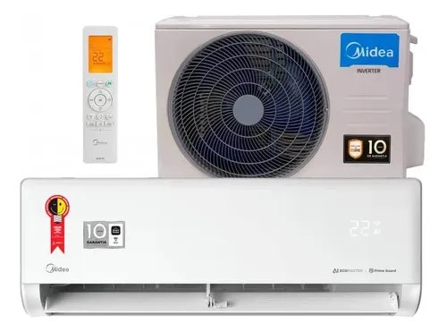 🛍️ Ar Cond Split Inverter Midea Ia Ecomaster 12k Btus Frio 220v Branco 220v