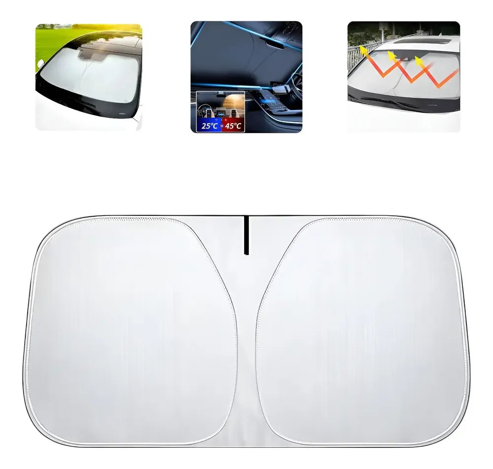 🔥 Super Oferta Protetor Retrátil p/ Parabrisa Automotivo