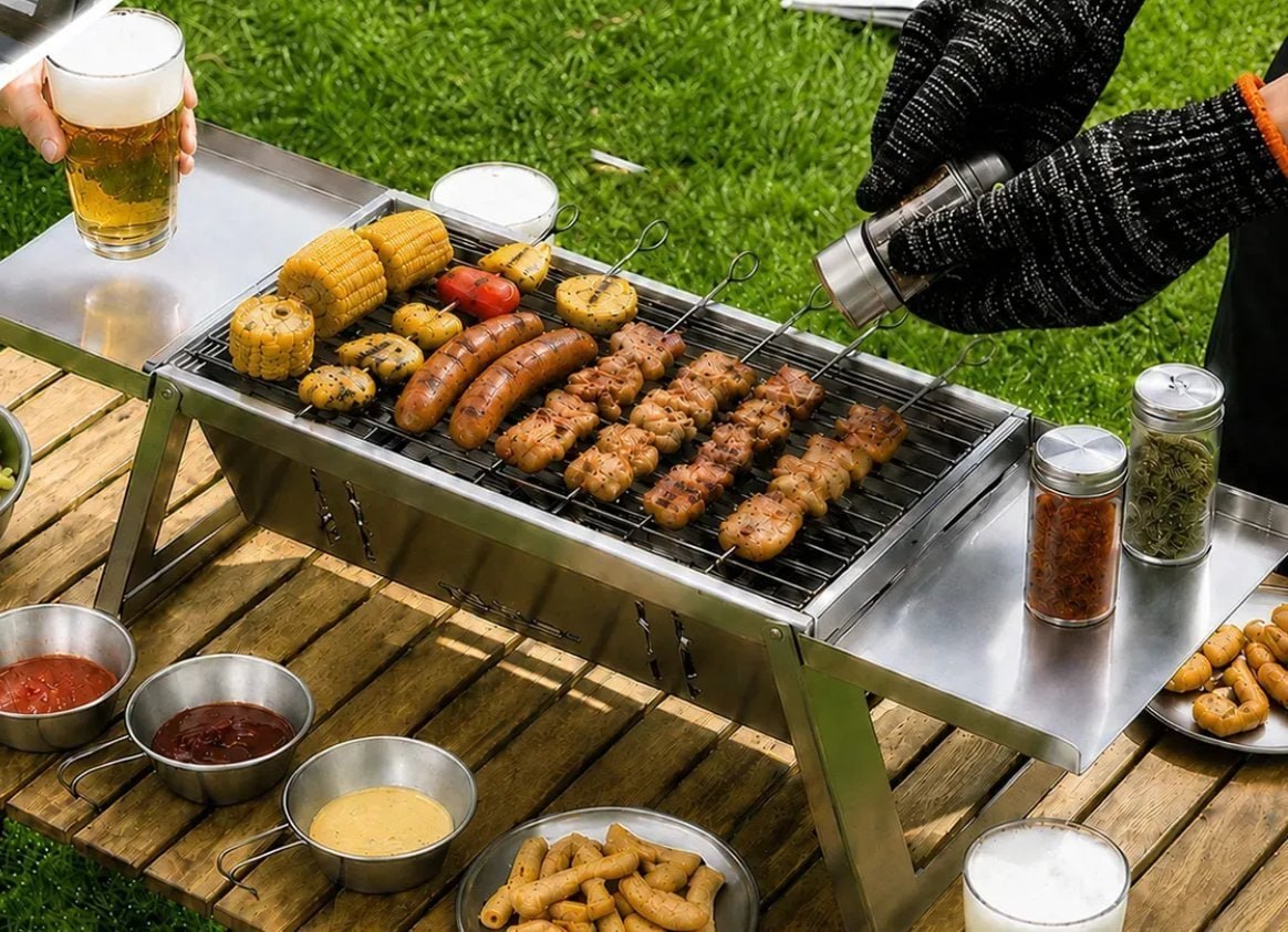 CHURRASCO COM A GALERA SEM QUEIMAR O DEDO? TÔ DENTRO! 🔥
