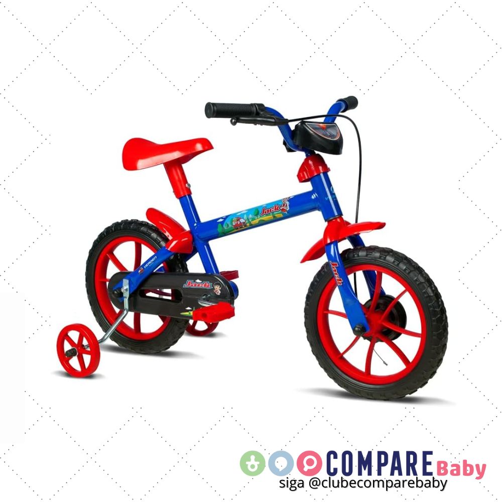😍 Bicicleta Infantil Verden Jack - Aro 12 com rodinhas