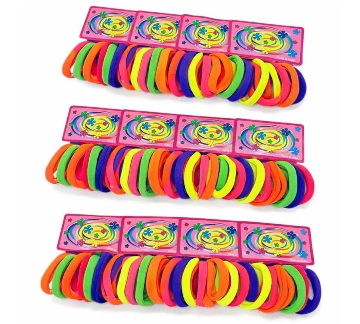 🛍️ Kit Xuxinha Para Cabelo de Meia e Elástico 72/144/216/360 unidades