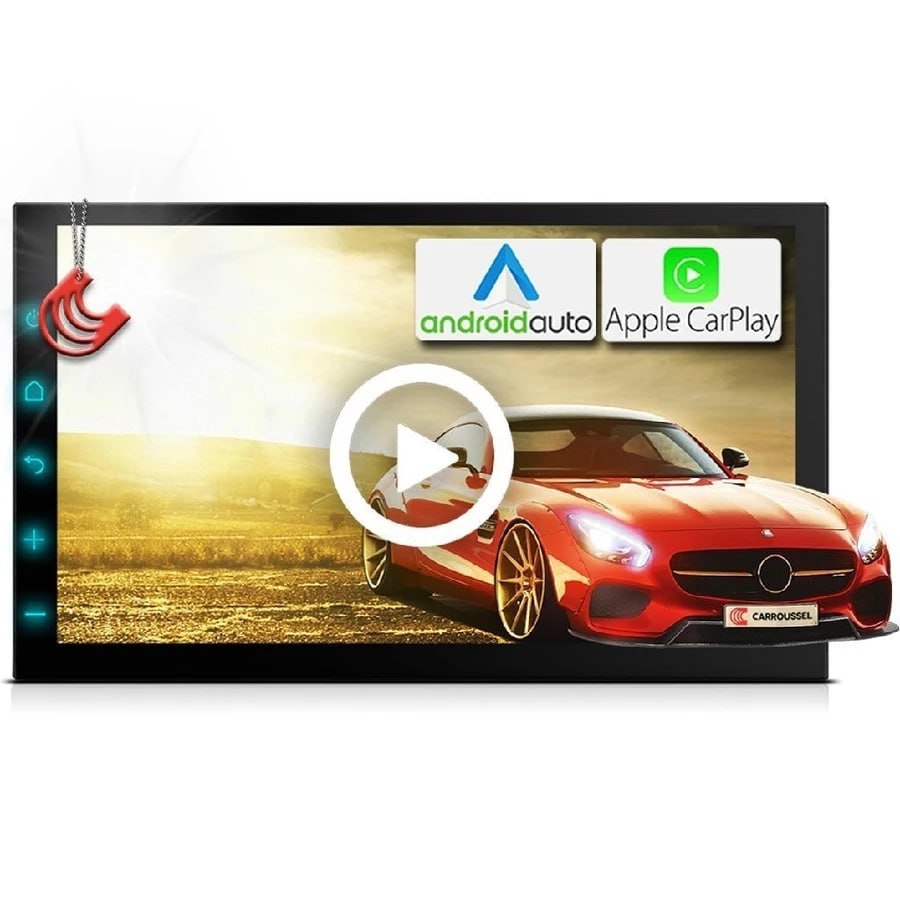 🚘Central Multimídia Mp5 7 polegada Faaftech FT-MM-CM7 2Din Universal AndroidAuto CarPlay