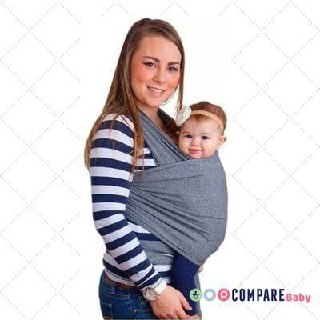 😍 Wrap Sling Cinza Mescla