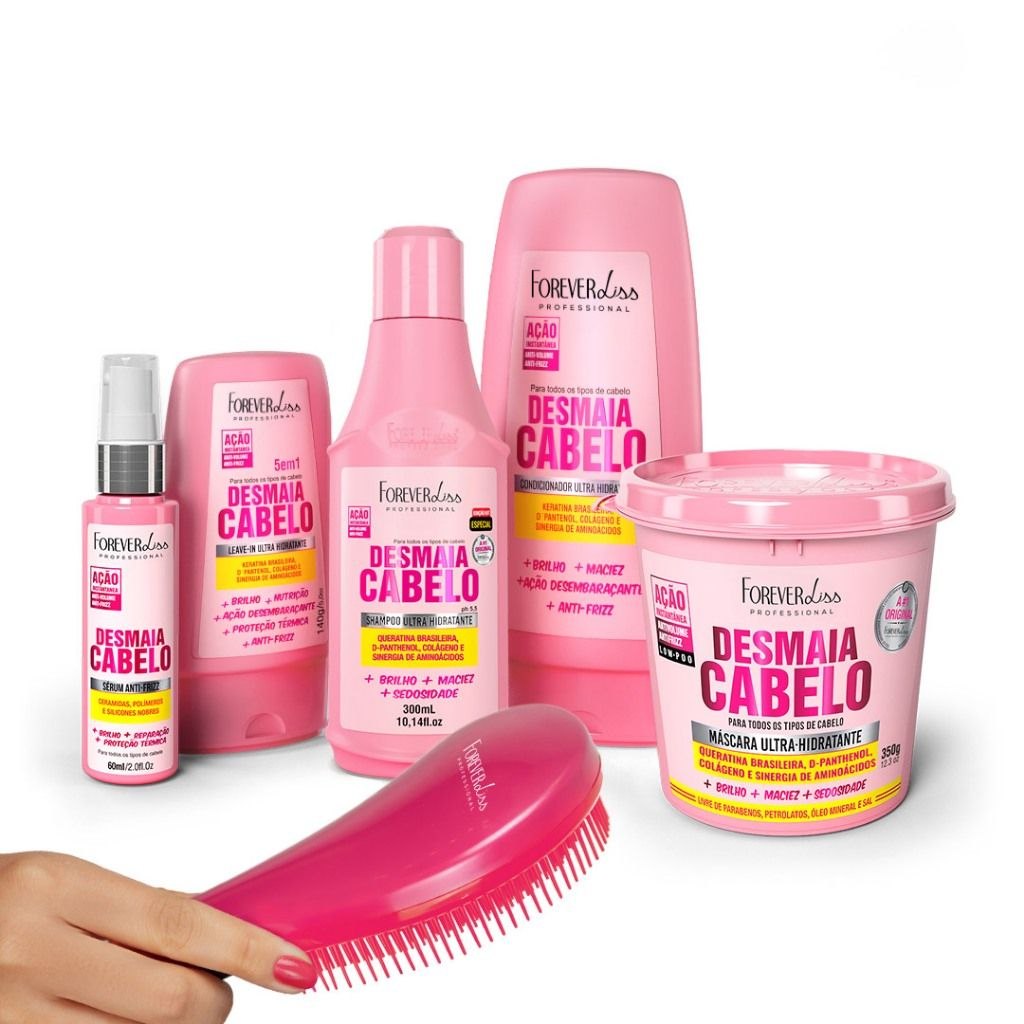 - Kit Desmaia Cabelo Completo Forever Liss