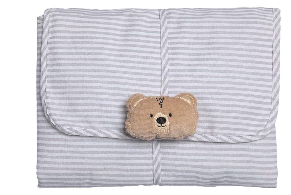 🫧  Papi Textil Trocador Porta Fraldas Portátil Papi Friends 66Cm X 40Cm