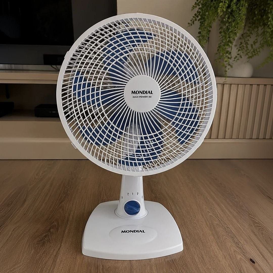 MONDIAL Ventilador de Mesa 127V, 30cm, 6 pás, Super Power - VSP-30-W
