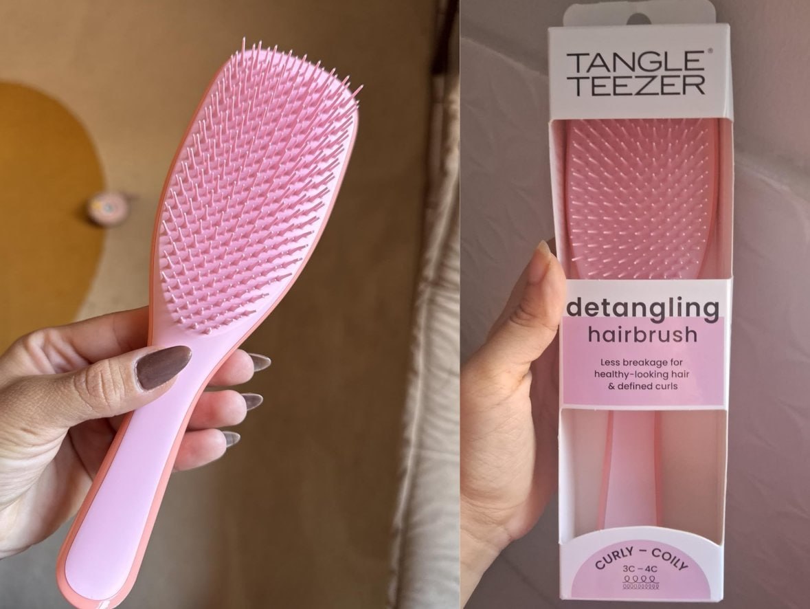 PARÇA ESSA ✅ ESCOVA DE CABELO TANGLE PRA NAO PASSAR VERGONHA