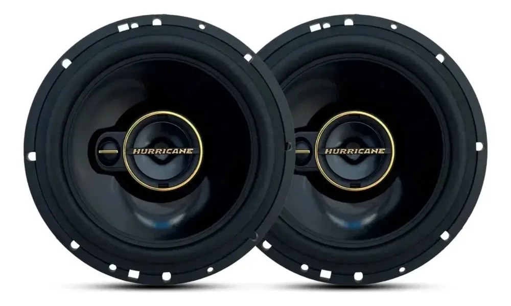 🔥 Alto-Falante Hurricane Triaxial Aurum A6t 6 Pol 120w RMS 240w max