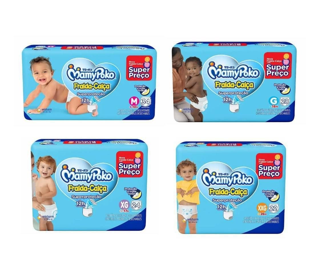 Fralda-Calça MamyPoko Superproteção