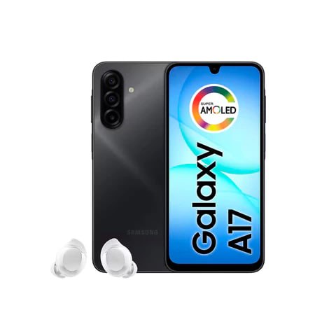 📱Smartphone Galaxy A17 4G Tela 6.7 128GB Cmera Tripla 50MP + Galaxy Buds Core Bluetooth S