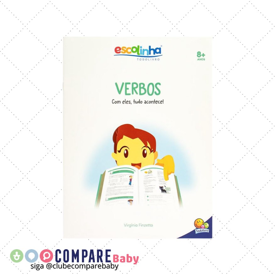 😍 Gramática Fácil: Verbos. Com Eles Tudo Acontece (Escolinha Todolivro)