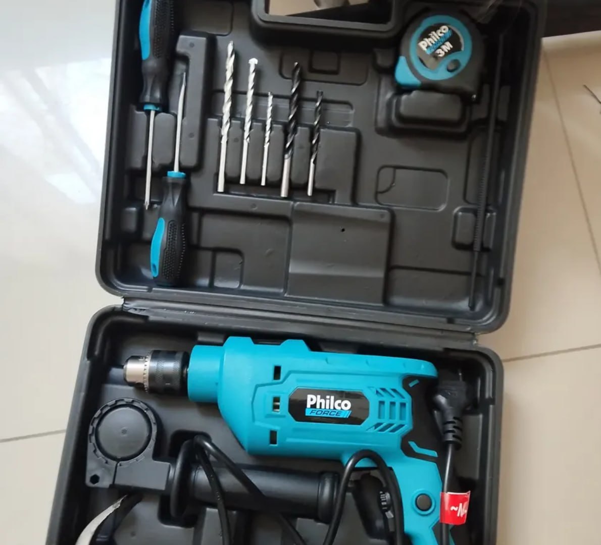 MANO, COM ESSA FURADEIRA VOCÊ VAI SER O REI DA OBRA! 🔨