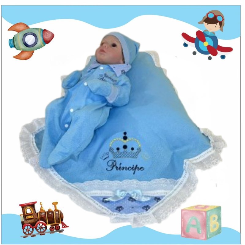 🛍️ Saida Maternidade Menino e Menina 5 Peças Para Bebê Recém Nascido, Malha Hipoalergênic