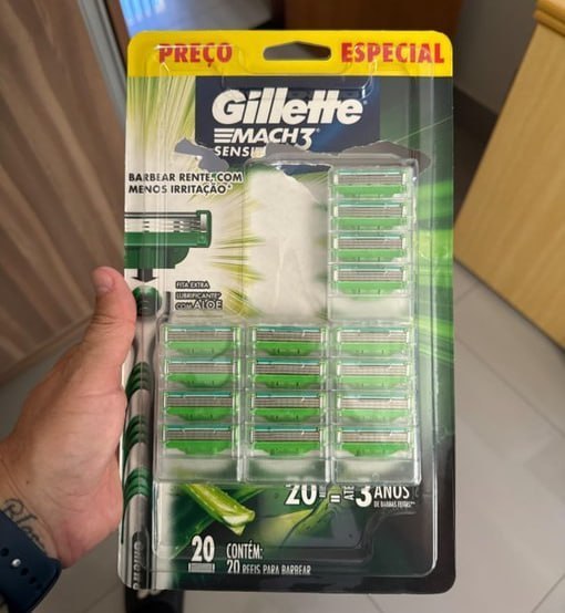GILLETTE MACH3: PRA QUEM QUER BARBA FEITA E ALMA LAVADA!